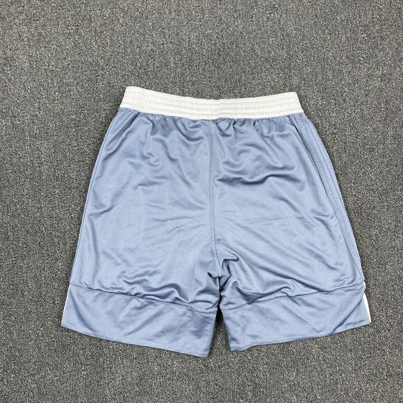 Adidas Climalite Shorts Mens Blue Teal Soccer Running Performance Size Medium - Picture 5 of 6